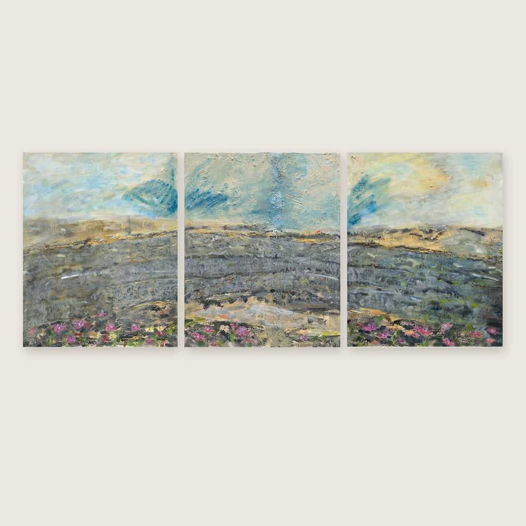 Triptychon Schichtungen Creux du Van