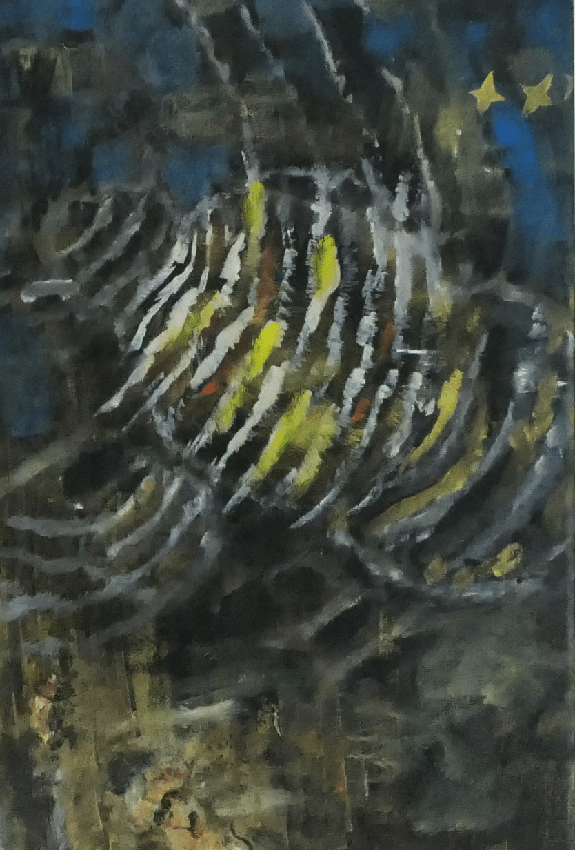 Herd of Zebras in Sandstorm - Bunter Fine Art